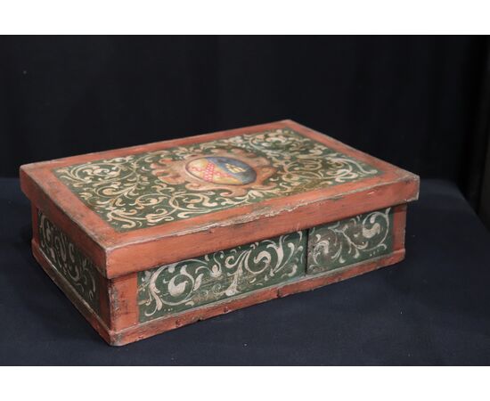 3 Lacquered Boxes, Tuscany, 17th Century