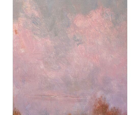 Ivan Karpoff (Novocerkassk, 1898 - Milan, 1970), Sunset in Dacia