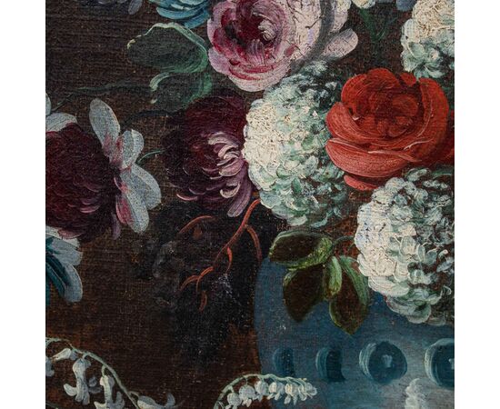 Francesco Lavagna (Napoli, 1684 – 1749), Natura morta con fiori