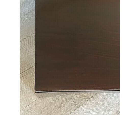 Coffee table 1950 - rosewood and lacquered wood