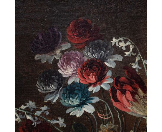Francesco Lavagna (Napoli, 1684 – 1749), Natura morta con fiori