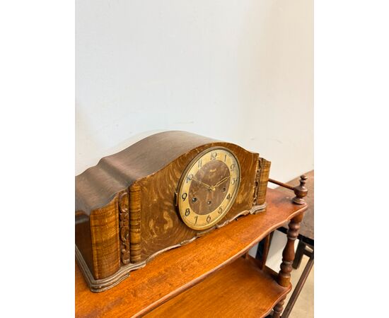 Antique Kienzle Art Deco 1930 table/mantel clock, 46x23x16cm