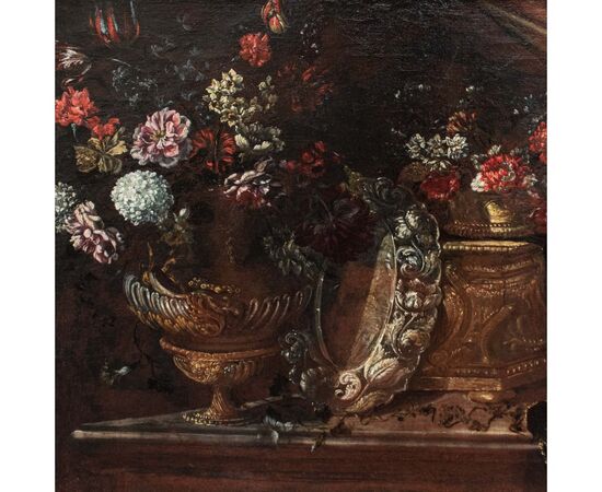 Roman school, 17th century, Still life