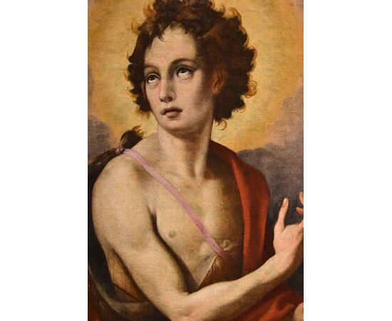 Saint John the Baptist, Florentine painter 16th - 17th century