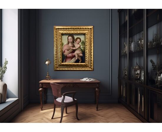 Madonna col Bambino, Scuola toscana (fiorentina) del XVI secolo