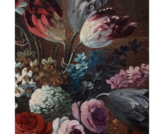 Francesco Lavagna (Napoli, 1684 – 1749), Natura morta con fiori