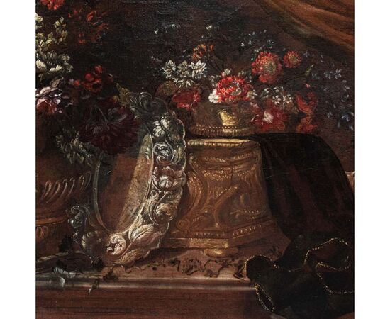 Roman school, 17th century, Still life