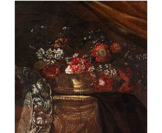 Roman school, 17th century, Still life