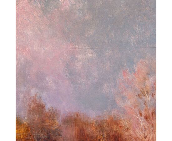 Ivan Karpoff (Novocerkassk, 1898 - Milan, 1970), Sunset in Dacia
