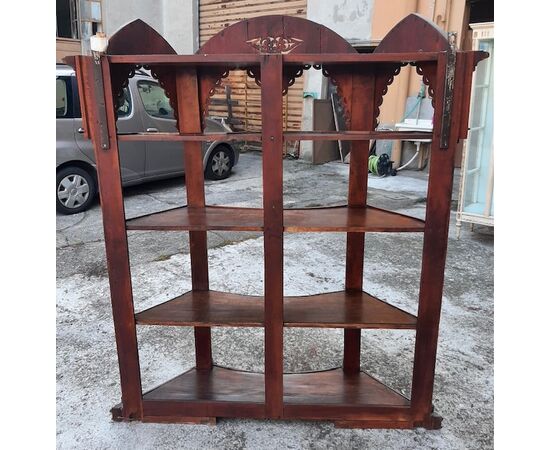 Neo-Gothic bookcase
