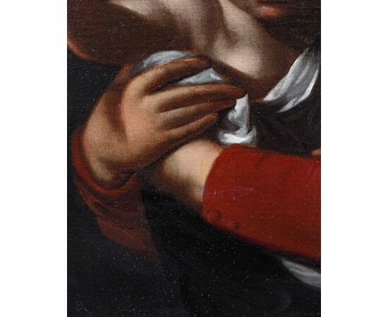 17th century, Bergamo school, Madonna with blessing Child