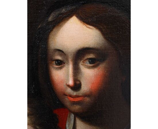 17th century, Bergamo school, Madonna with blessing Child
