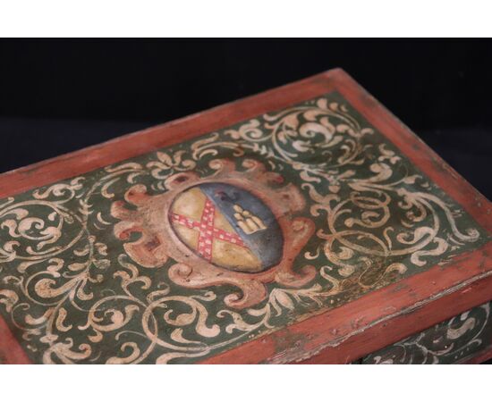3 Lacquered Boxes, Tuscany, 17th Century