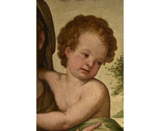 Madonna col Bambino, Scuola toscana (fiorentina) del XVI secolo