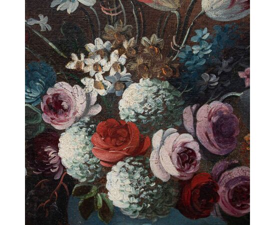 Francesco Lavagna (Napoli, 1684 – 1749), Natura morta con fiori
