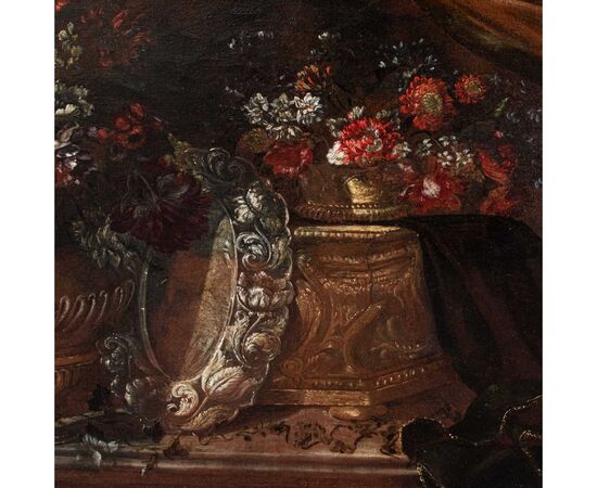Roman school, 17th century, Still life