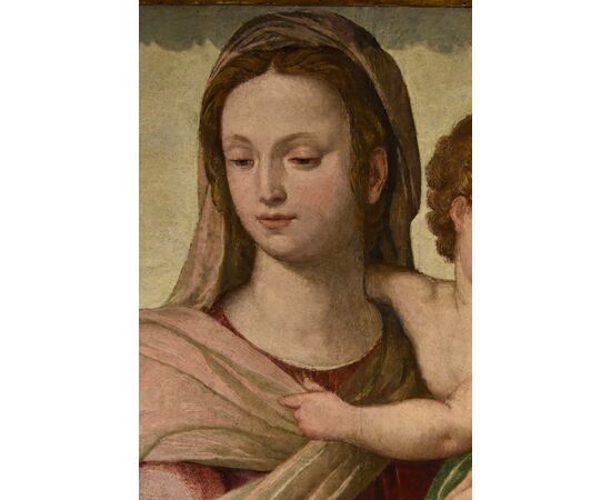Madonna col Bambino, Scuola toscana (fiorentina) del XVI secolo