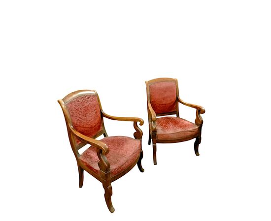 Eleganti Poltrone Francesi Carlo X