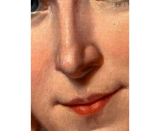 Ritratto ovale di fanciulla