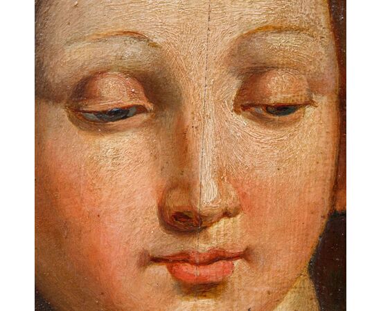 19th century, Madonna with child