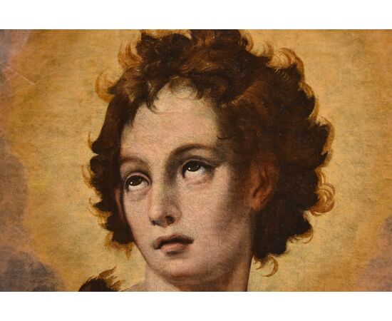 Saint John the Baptist, Florentine painter 16th - 17th century