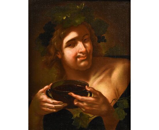 Dionysus, Northern Caravaggesque artist active in Rome in the 17th century, Workshop of Gerard van Honthorst (Utrecht, 1592 – 1656)