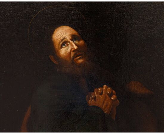 Neapolitan school, 17th century, Penitent Saint Peter