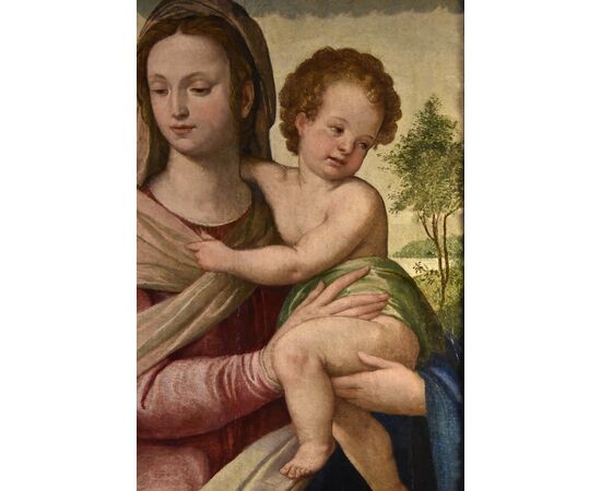 Madonna col Bambino, Scuola toscana (fiorentina) del XVI secolo