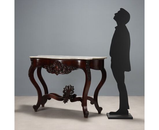 Louis Philippe console table, Kingdom of the Two Sicilies, third quarter of the 19th century