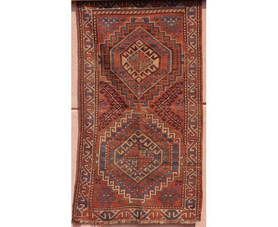 Caucasian Rug (Kazak / Shirvan) – Late 19th Century / Early 20th Century