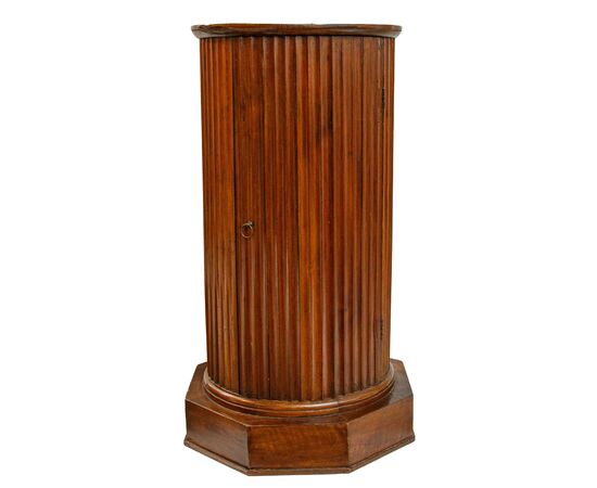 19th century, Column with cabinet