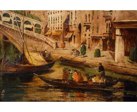 Venice, Grand Canal and Rialto Bridge