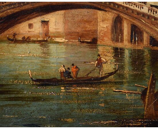 Venice, Grand Canal and Rialto Bridge