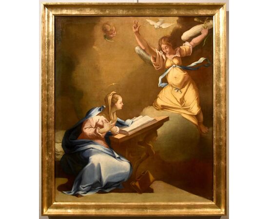 The Annunciation, Circle of Paolo De Matteis (Piano Vetrale, 1662 - Naples, 1728)