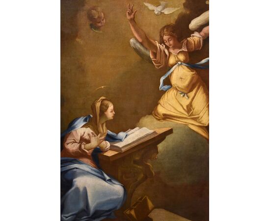 The Annunciation, Circle of Paolo De Matteis (Piano Vetrale, 1662 - Naples, 1728)
