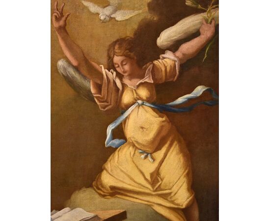 The Annunciation, Circle of Paolo De Matteis (Piano Vetrale, 1662 - Naples, 1728)