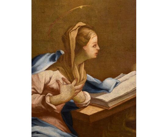 The Annunciation, Circle of Paolo De Matteis (Piano Vetrale, 1662 - Naples, 1728)