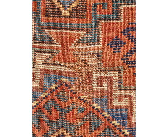 Caucasian Rug (Kazak / Shirvan) – Late 19th Century / Early 20th Century