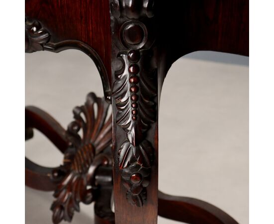 Louis Philippe console table, Kingdom of the Two Sicilies, third quarter of the 19th century
