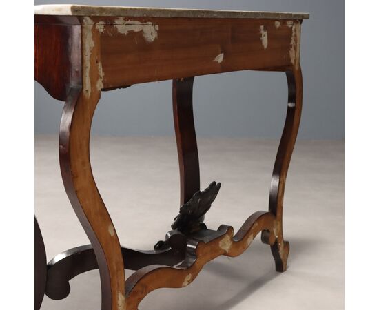 Louis Philippe console table, Kingdom of the Two Sicilies, third quarter of the 19th century