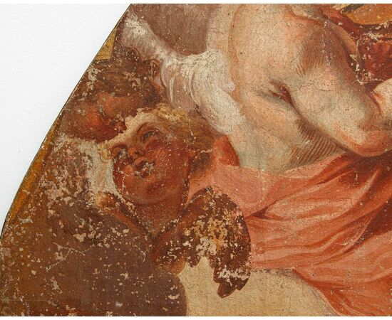 17th century, Cupid playing the violin