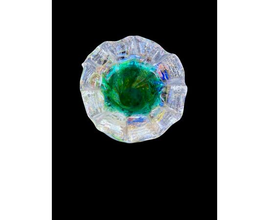 Glass vase 'Byzantine' series. Dino Martens for A.v.e.m Murano.
