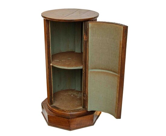 19th century, Column with cabinet