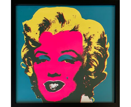 "Marilyn" Andy Warhol - Published by Sunday B. Morning
