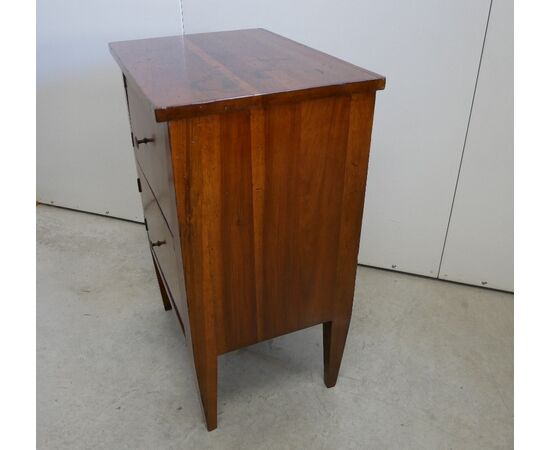 Antique Louis XVI Walnut Nightstand/Cabinet