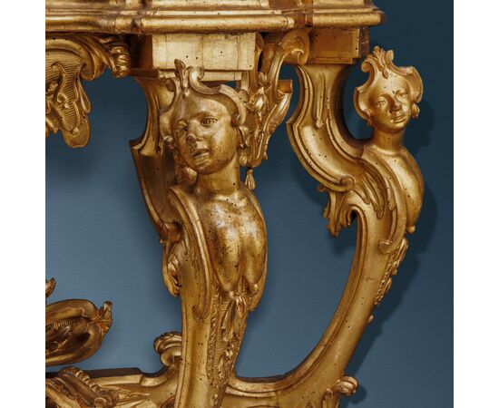 Consolle. Toscana, secondo quarto del XVIII secolo