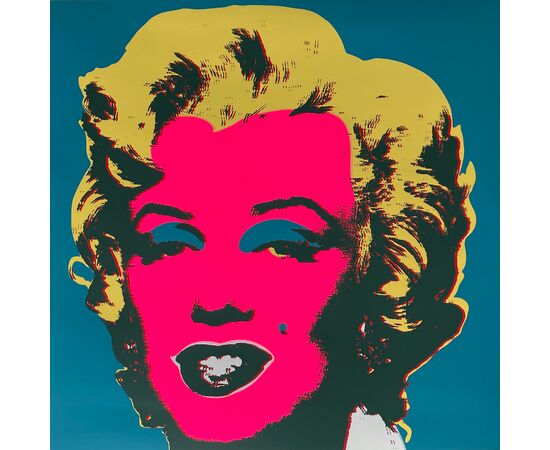 "Marilyn" Andy Warhol - Published by Sunday B. Morning