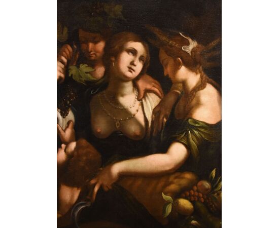 Venus, Bacchus and Ceres, Giovanni Battista Paggi (Genoa 1554 – Genoa 1627)