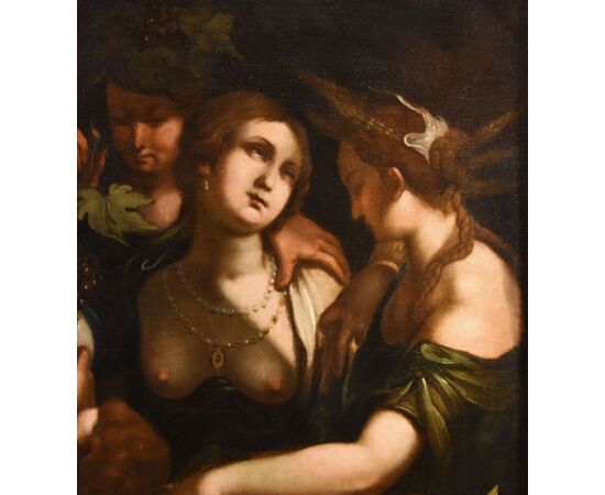 Venus, Bacchus and Ceres, Giovanni Battista Paggi (Genoa 1554 – Genoa 1627)