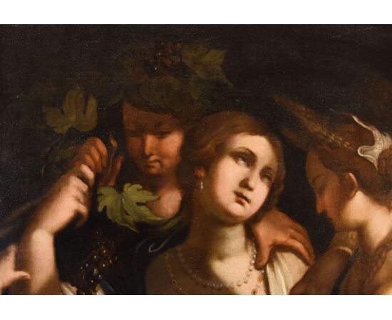 Venus, Bacchus and Ceres, Giovanni Battista Paggi (Genoa 1554 – Genoa 1627)